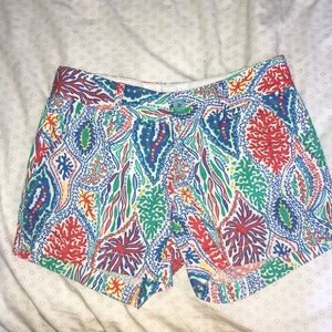 Lilly Pulitzer shorts. The Callahan short.